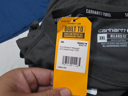 Playera Carhartt 3xl Relaxed Fit Gris (nuevo)