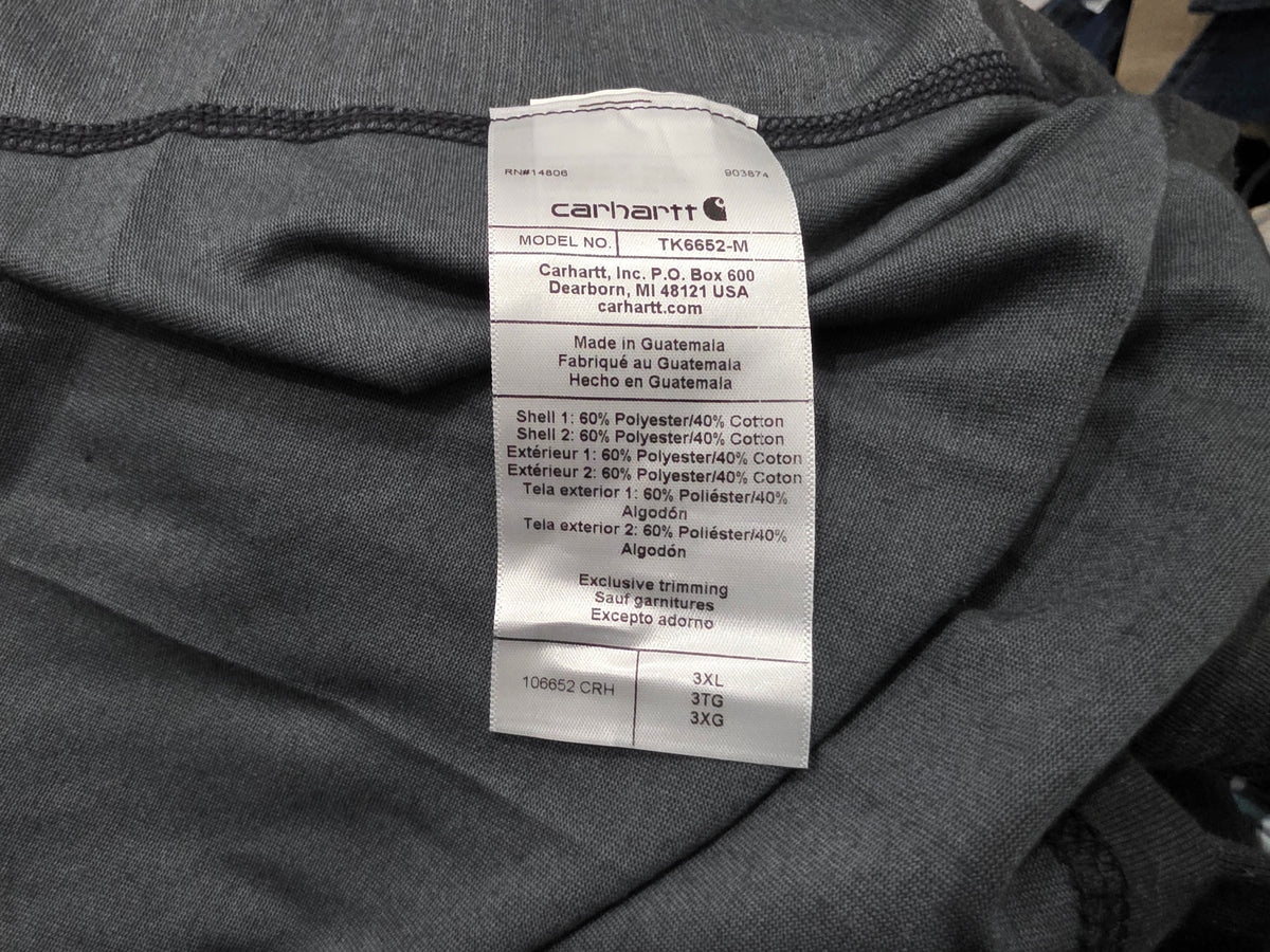 Playera Carhartt 3xl Relaxed Fit Gris (nuevo)
