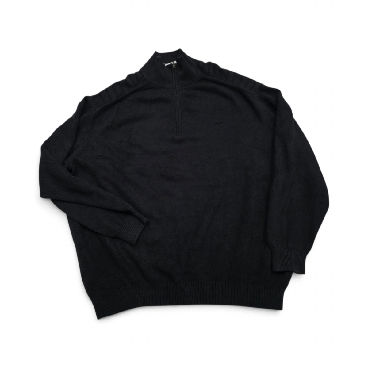 Sueter Lacoste 3xl Fr 9 Negro (Usado)