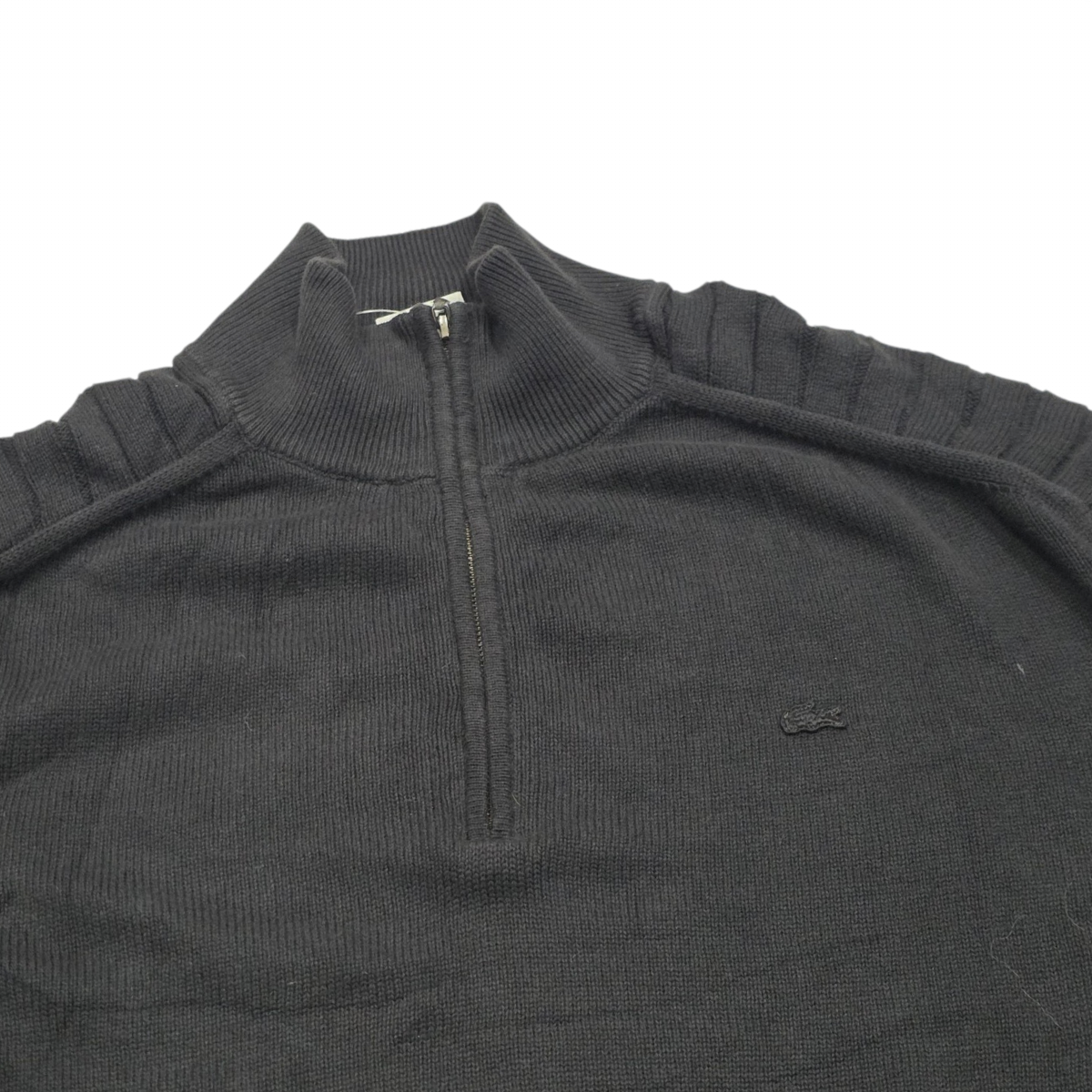 Sueter Lacoste 3xl Fr 9 Negro (Usado)