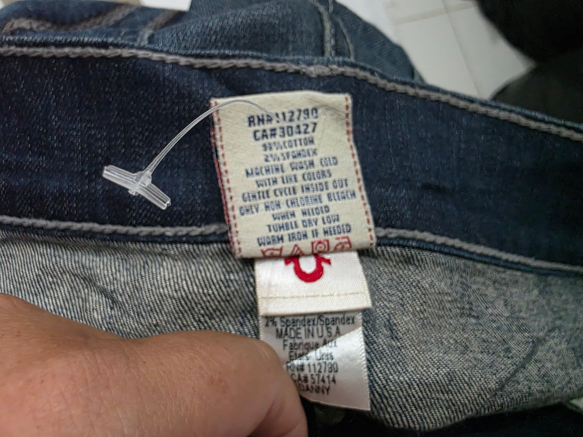 Pantalon True Religion 31 Azul Danny (Usado)