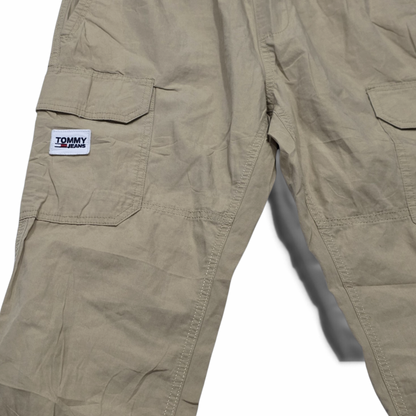 Pantalon Tommy Hilfiger Mediana M Caqui Jogger (Usado)