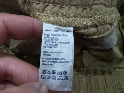 Pantalon Tommy Hilfiger Mediana M Caqui Jogger (Usado)