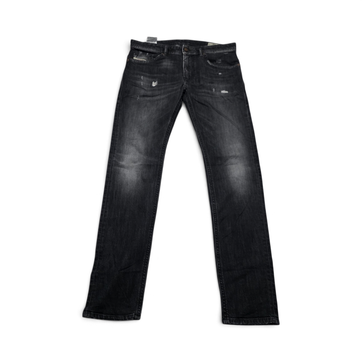 Pantalon Diesel 32x32 Slim Skinny Thommer-x Negro (Usado)
