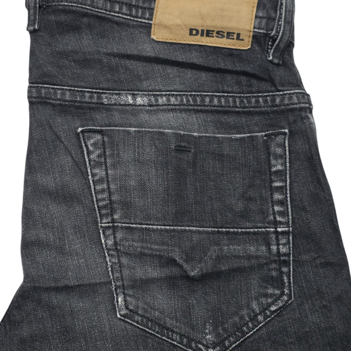 Pantalon Diesel 32x32 Slim Skinny Thommer-x Negro (Usado)