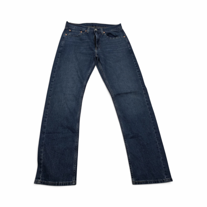 Pantalon Levis 505 32x32 Recto Azul Marino (Usado)