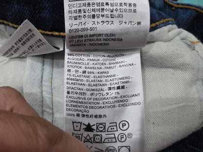 Pantalon Levis 511 34x32 Slimfit Azul (Usado)