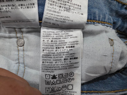 Pantalon Levis 512 36x32 Tapered Slimfit Azul Claro (Usado)