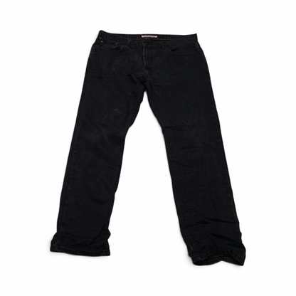 Pantalon Tommy Hilfiger 36x32 Negro Deslavado Recto (Usado)
