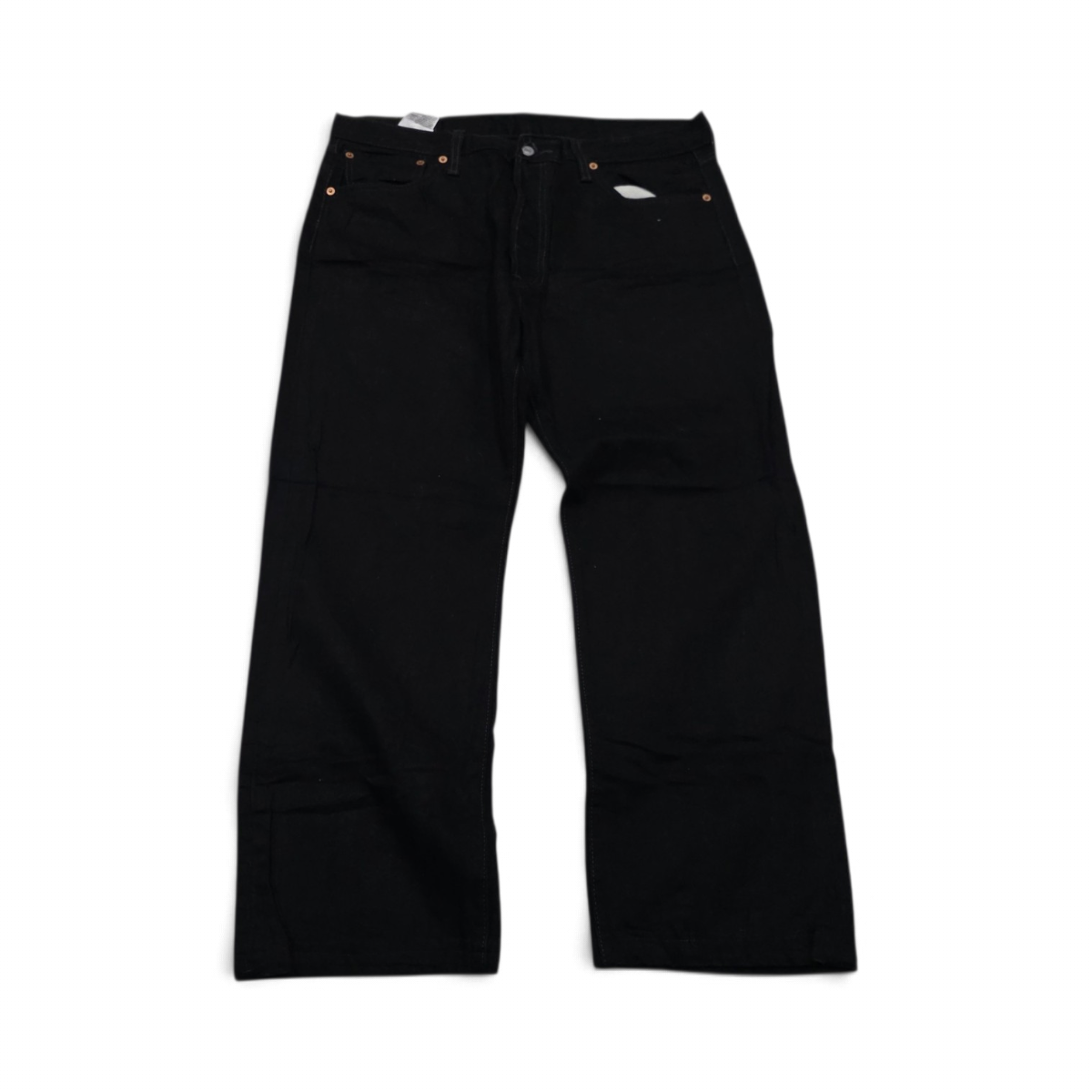 Pantalon Levis 501 36x30 Negro Recto (Usado)