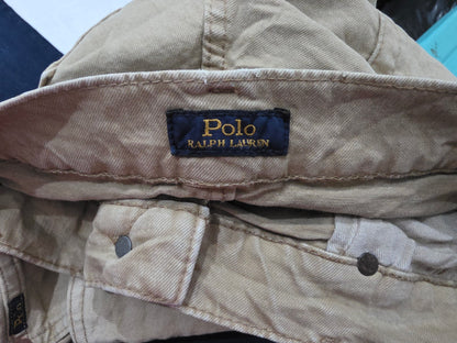 Pantalon Ralph Lauren 38x30 Recto Cafe Deslavado (Usado)