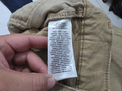 Pantalon Ralph Lauren 38x30 Recto Cafe Deslavado (Usado)