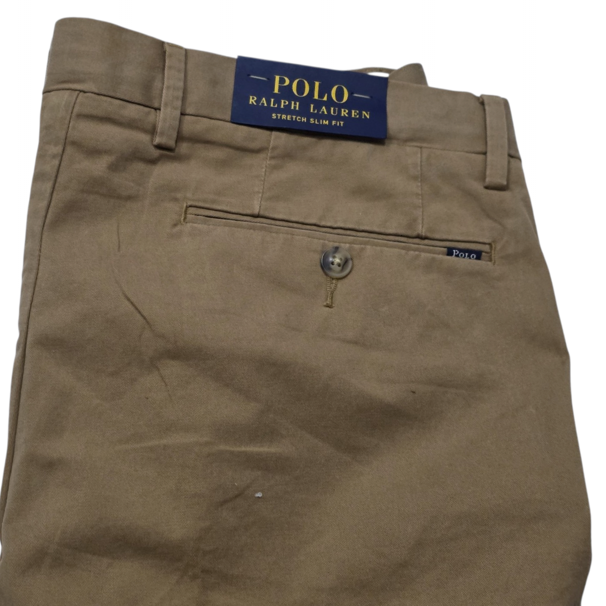 Pantalon Ralph Lauren 34x30 Stretch Slimfit Cafe (NUEVO)