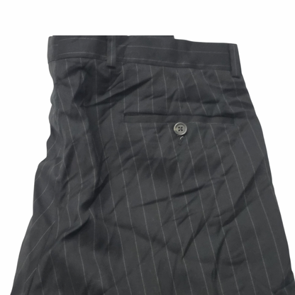Pantalon Ralph Lauren Vestir 34x32 Negro Lineas (NUEVO)