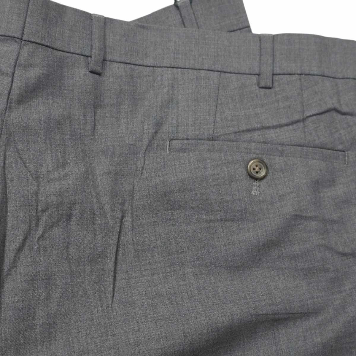 Pantalon Ralph Lauren 42x32 Total Comfort Gris Recto Vestir (Nuevo)