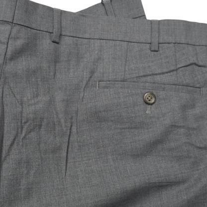 Pantalon Ralph Lauren 42x32 Total Comfort Gris Recto Vestir (Nuevo)