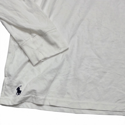 Playera Con Gorro Ralph Lauren Xgrande Xl Blanca Letras (nuevo)