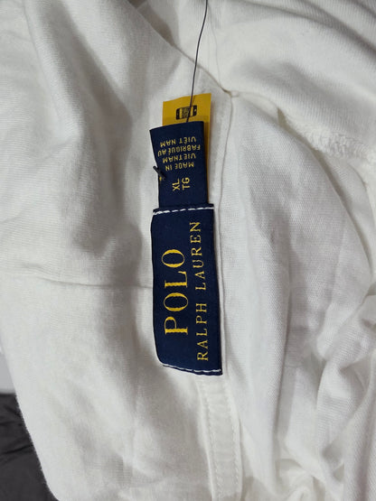 Playera Con Gorro Ralph Lauren Xgrande Xl Blanca Letras (nuevo)