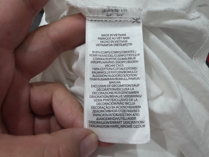 Playera Con Gorro Ralph Lauren Xgrande Xl Blanca Letras (nuevo)