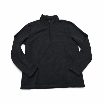 Sueter Cierre Corto Vineyard Vines Grande L Gris Deportivo (Usado)
