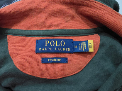 Sueter Ralph Lauren Mediano M Estate Rib Verde Pony Colores (Usado)