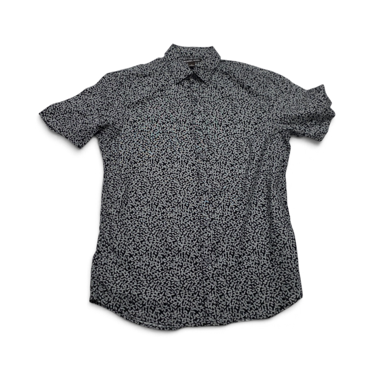 Camisa Manga Corta Michael Kors Mediana M Negro Y Blanco (Usado)