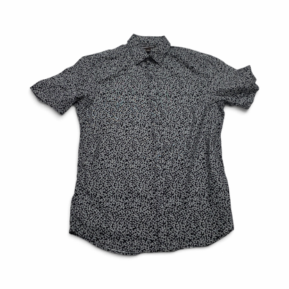Camisa Manga Corta Michael Kors Mediana M Negro Y Blanco (Usado)