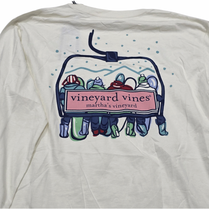 Playera Manga Larga Vineyard Vines Chico S Ski (Nuevo)