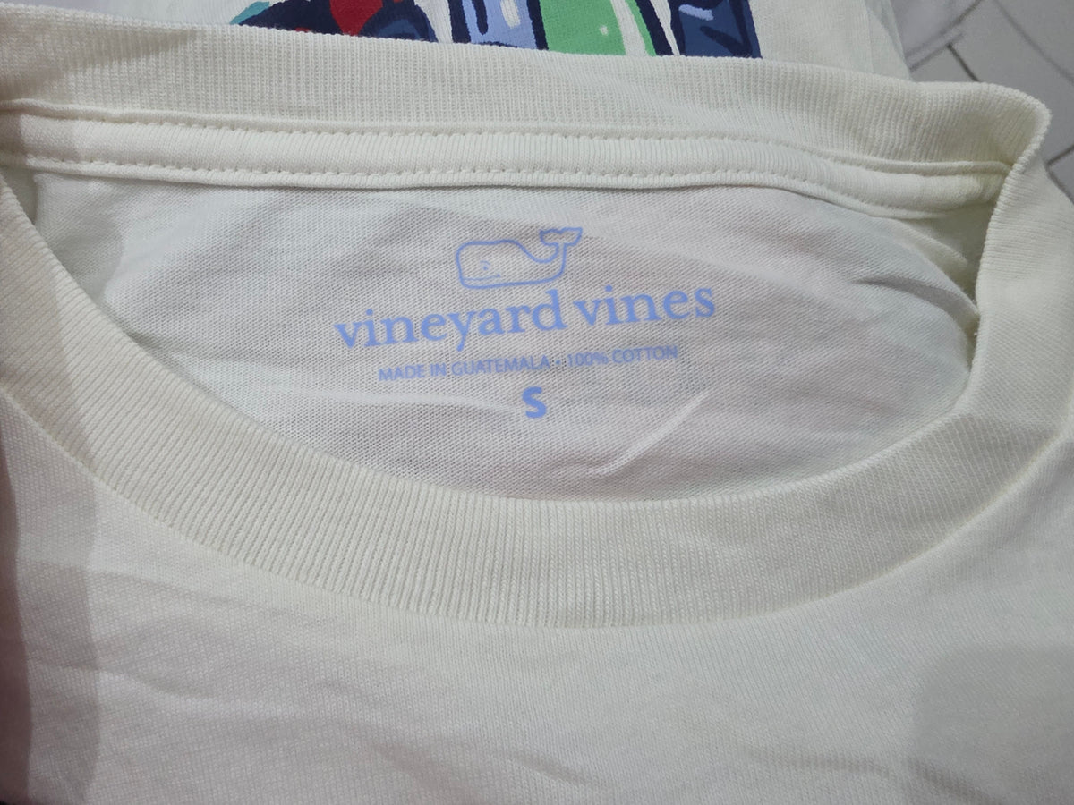 Playera Manga Larga Vineyard Vines Chico S Ski (Nuevo)