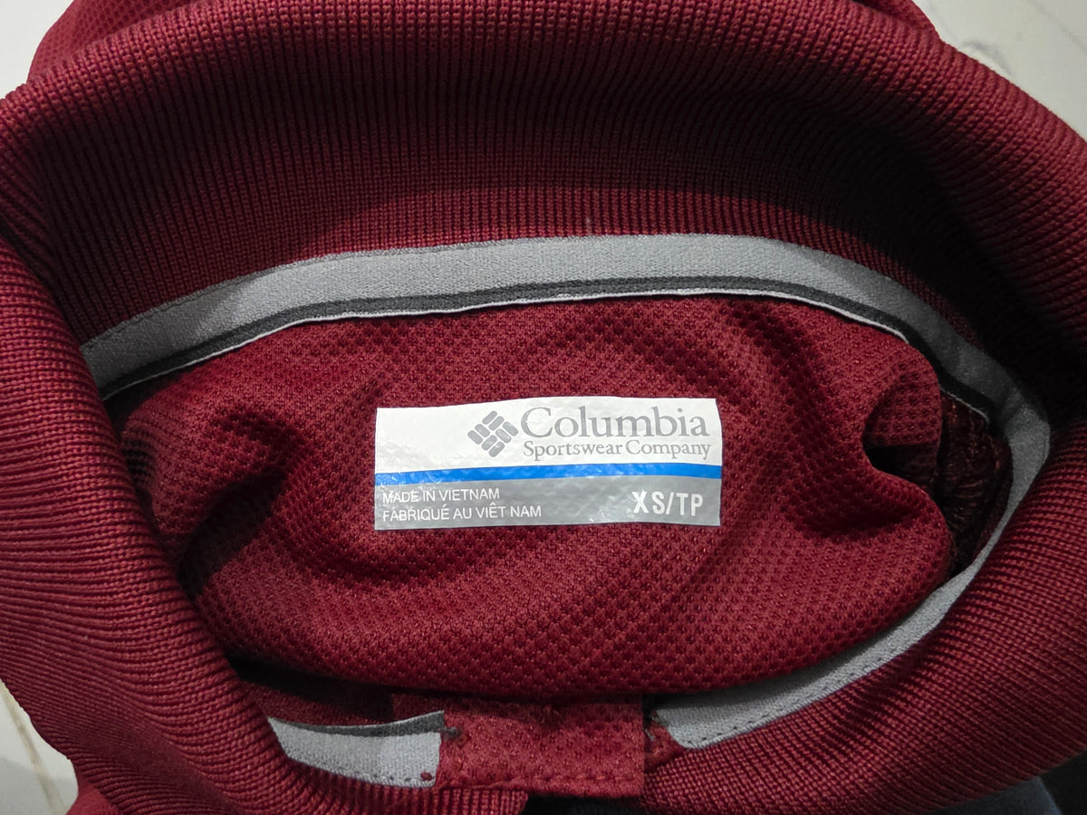 Playera Polo Columbia Xchico Xs Vino (Usado)