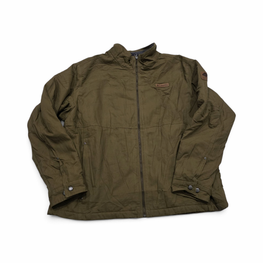 Chamarra Columbia 2xl Cafe Aborregada (Nuevo)