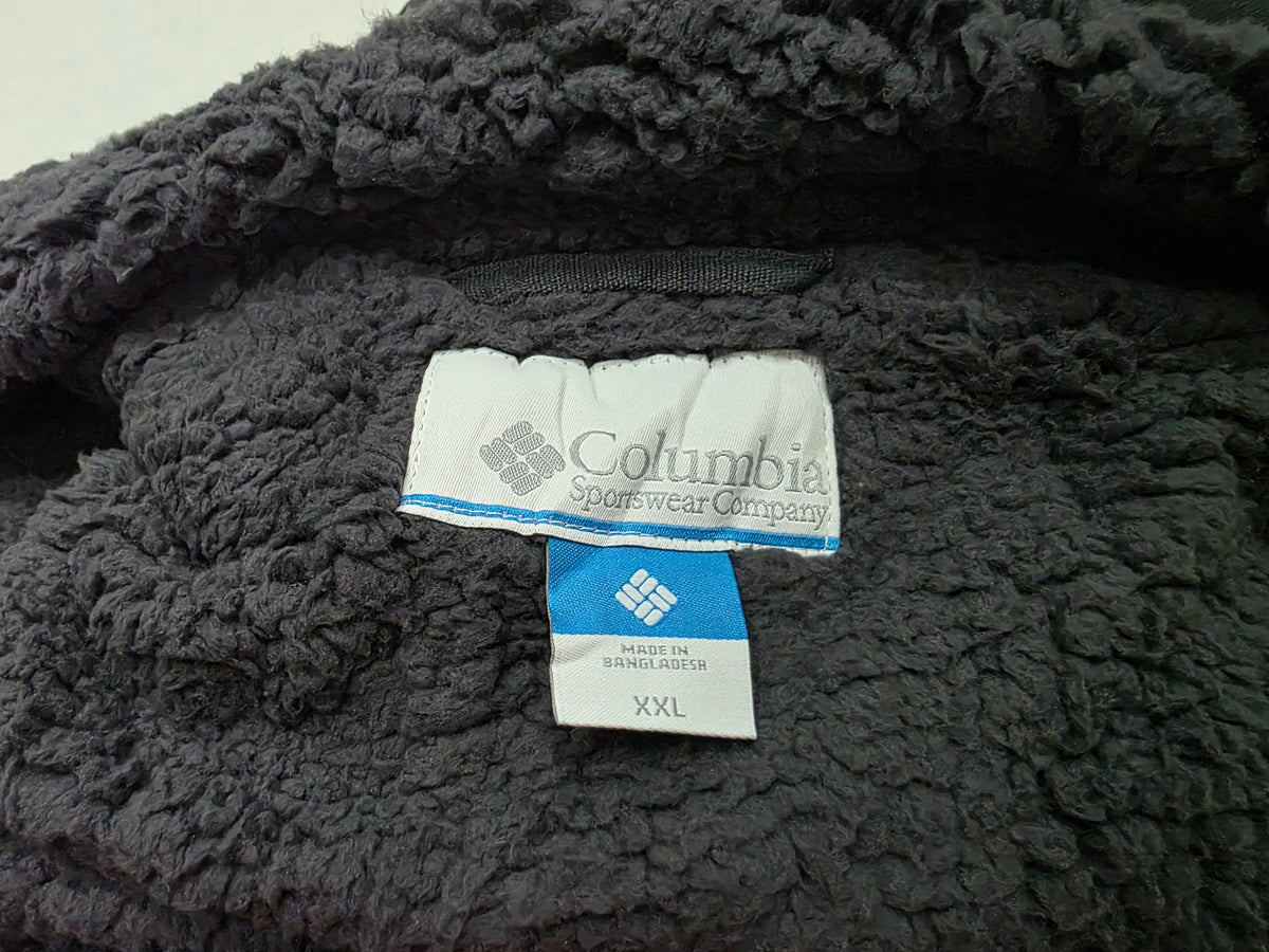 Chamarra Columbia 2xl Gris Oscuro Aborregada (Nuevo)