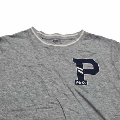 Playera Ralph Lauren Mediana M Adolescente Gris (Usado)