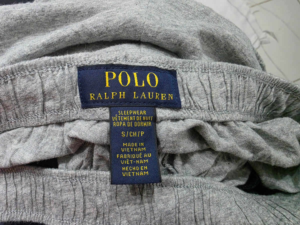 Short Para Dormir Ralph Lauren Chico S Gris (Usado)