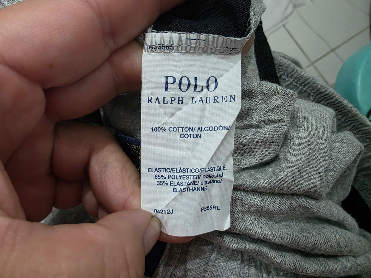 Short Para Dormir Ralph Lauren Chico S Gris (Usado)