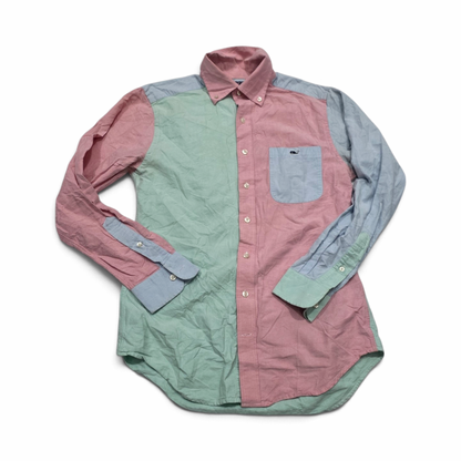 Camisa Vineyard Vines Chico S Slimfit Tuckershirt Multicolor (Usado)