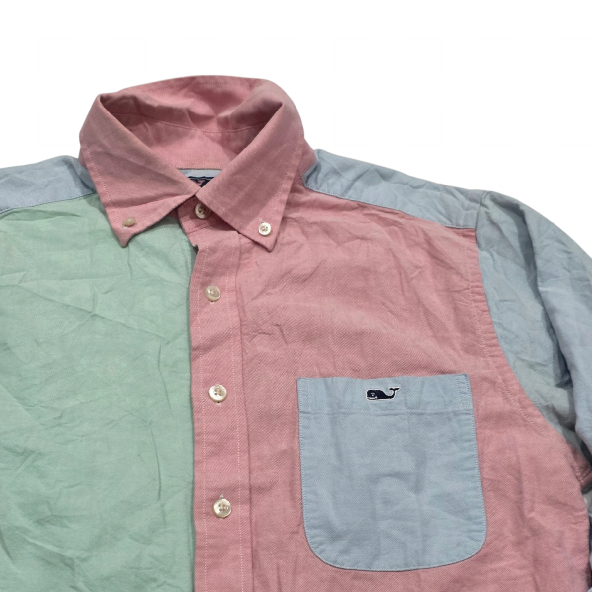 Camisa Vineyard Vines Chico S Slimfit Tuckershirt Multicolor (Usado)