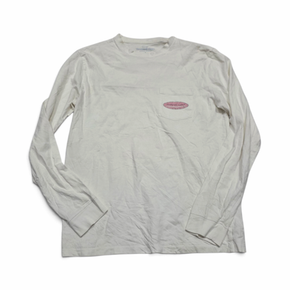 Playera Vineyard Vines Chico S Blanca Manga Larga (Usado)