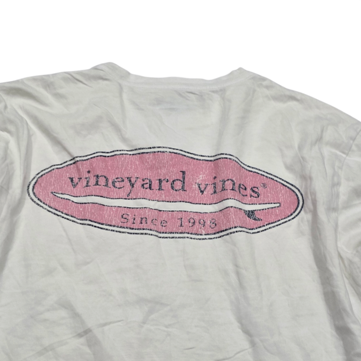 Playera Vineyard Vines Chico S Blanca Manga Larga (Usado)