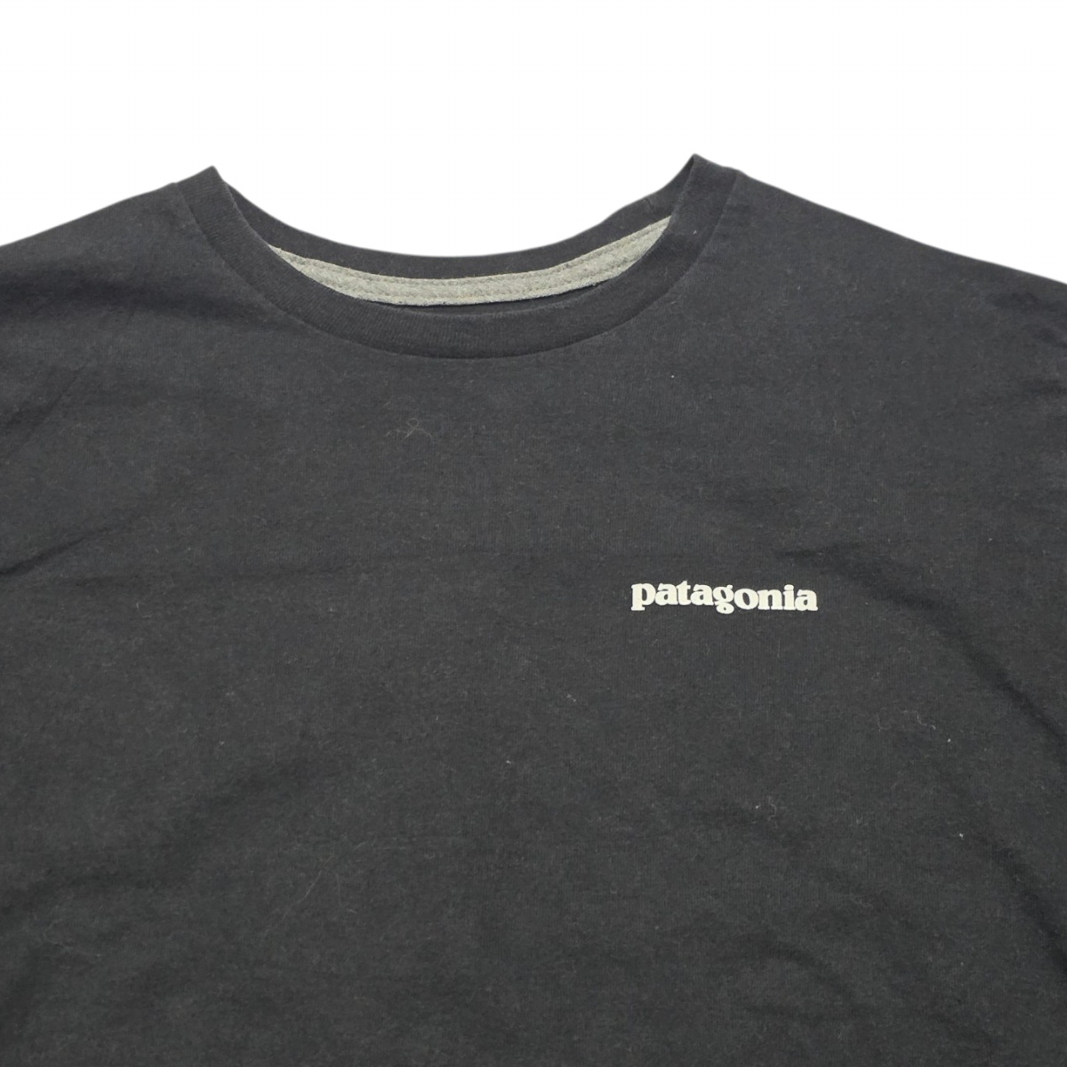 Playera Patagonia Chico S Negro Manga Larga (Usado)