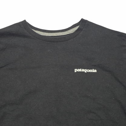 Playera Patagonia Chico S Negro Manga Larga (Usado)