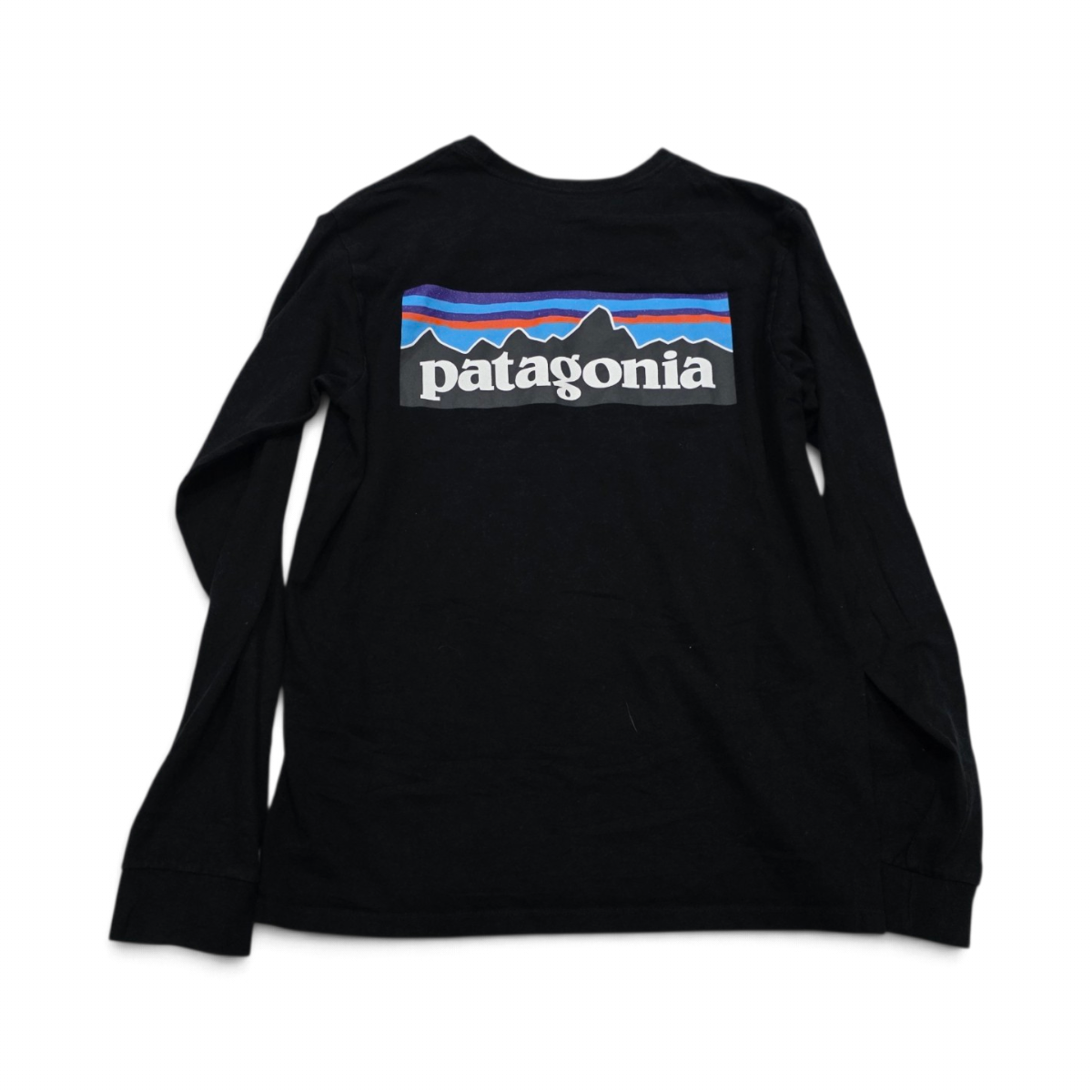 Playera Patagonia Chico S Negro Manga Larga (Usado)