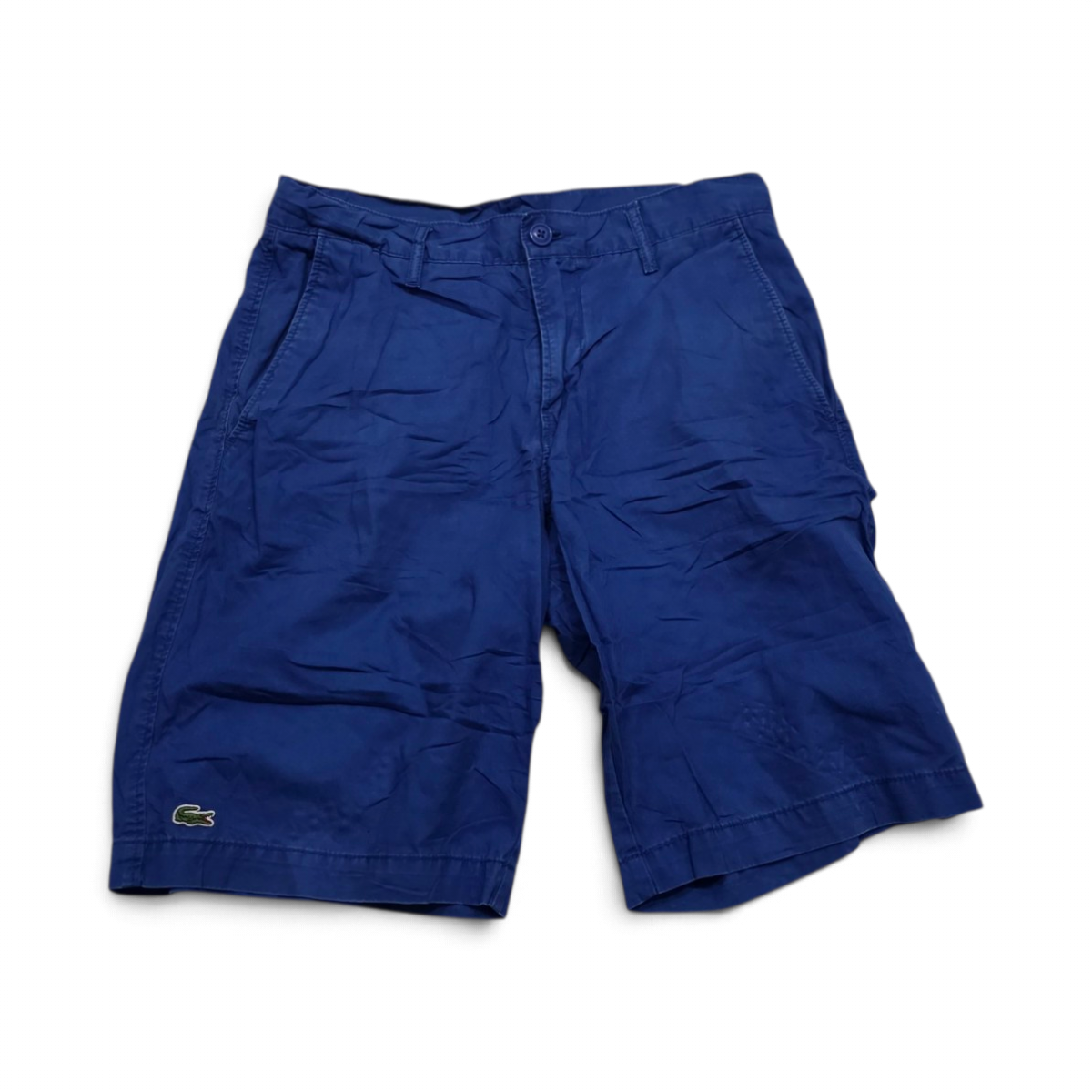Bermuda Lacoste Fr 38 Talla 30 Azul Deslavado (Usado)