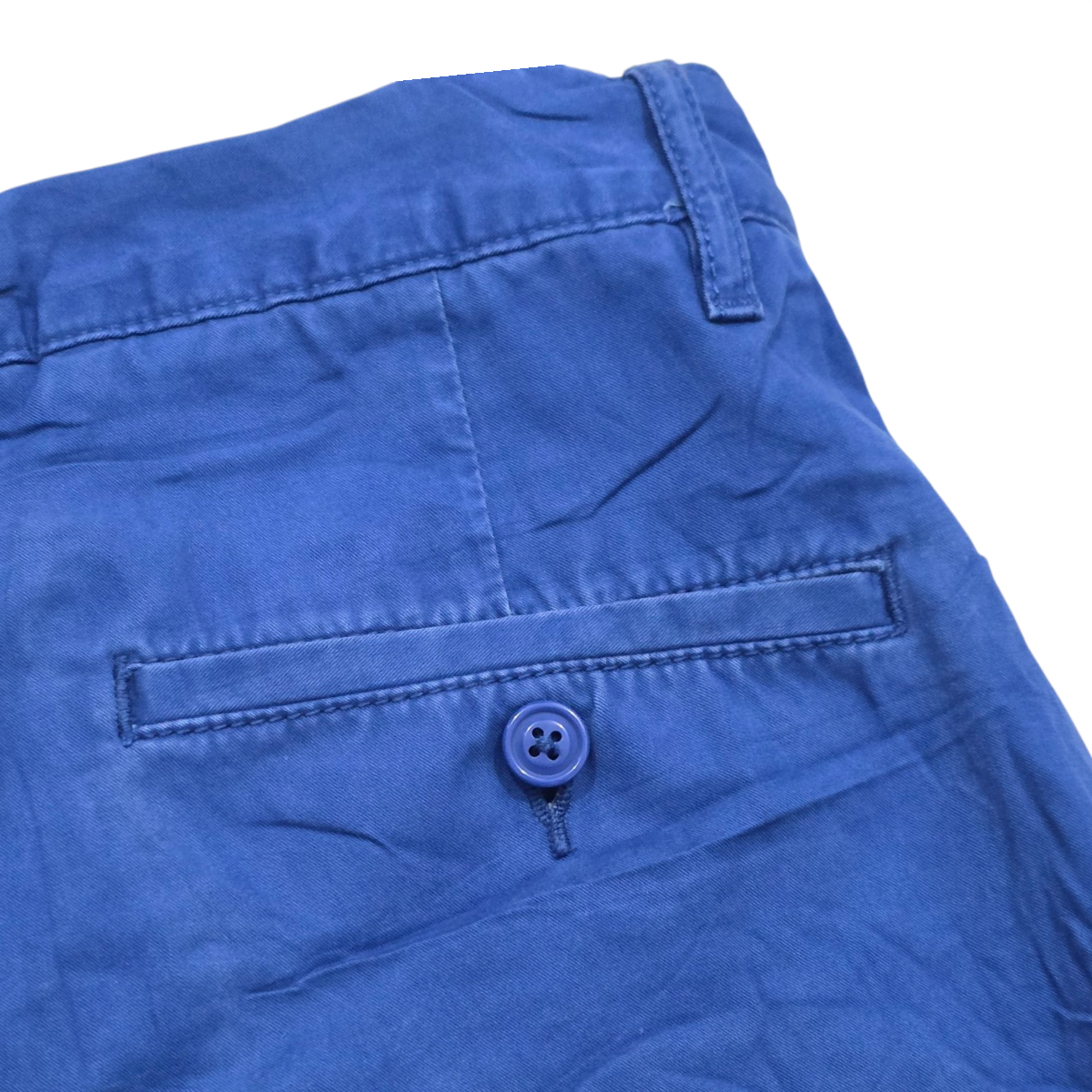 Bermuda Lacoste Fr 38 Talla 30 Azul Deslavado (Usado)