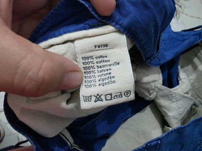 Bermuda Lacoste Fr 38 Talla 30 Azul Deslavado (Usado)