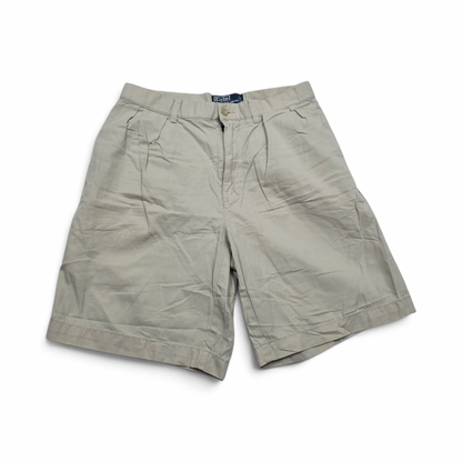 Bermuda Ralph Lauren Talla 30 Caqui Pony Azul (Usado)