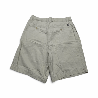 Bermuda Ralph Lauren Talla 30 Caqui Pony Azul (Usado)