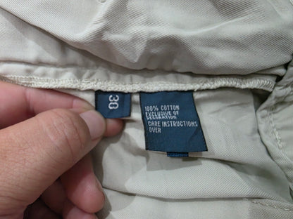 Bermuda Ralph Lauren Talla 30 Caqui Pony Azul (Usado)