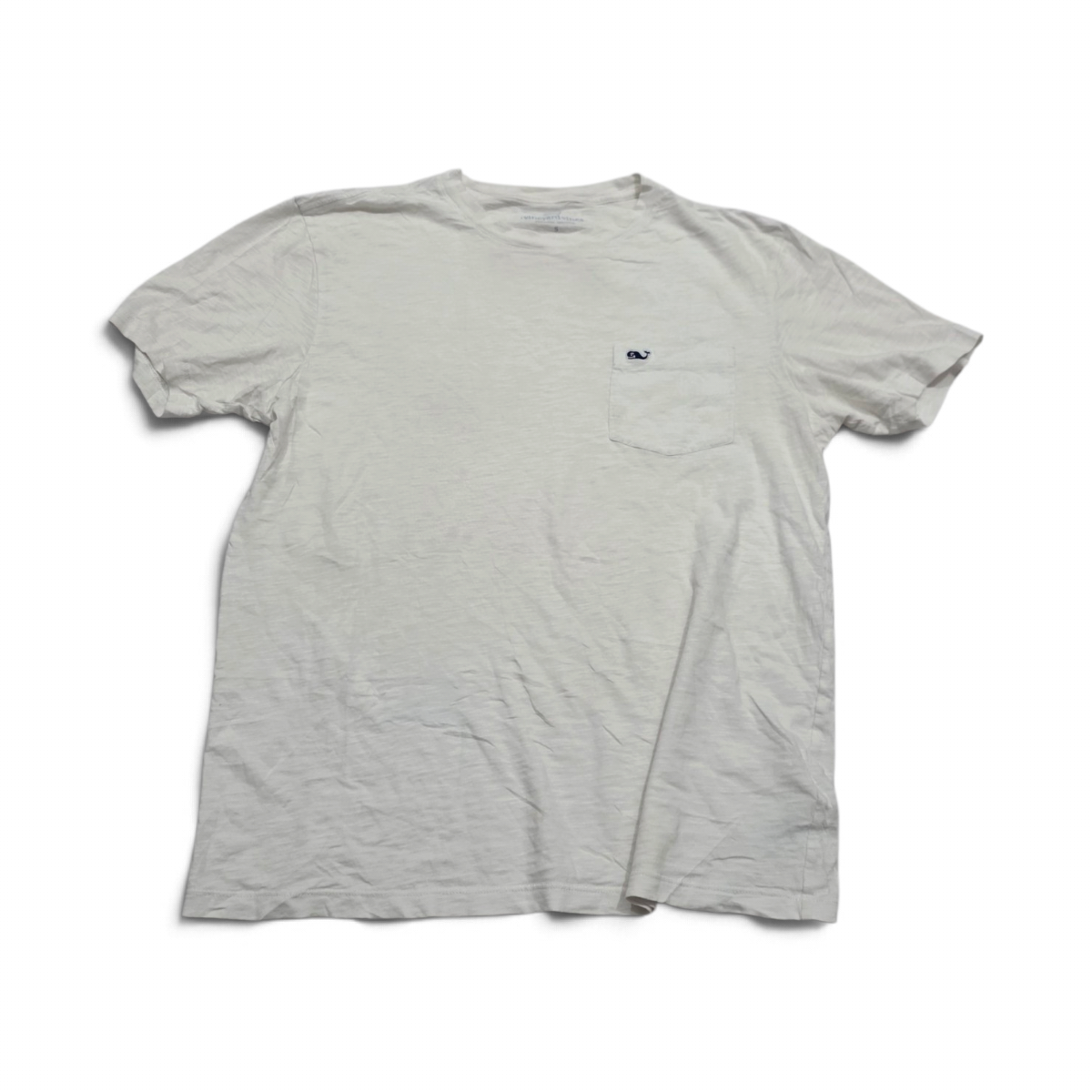 Playera Vineyard Vines Chico S Blanca (Usado)