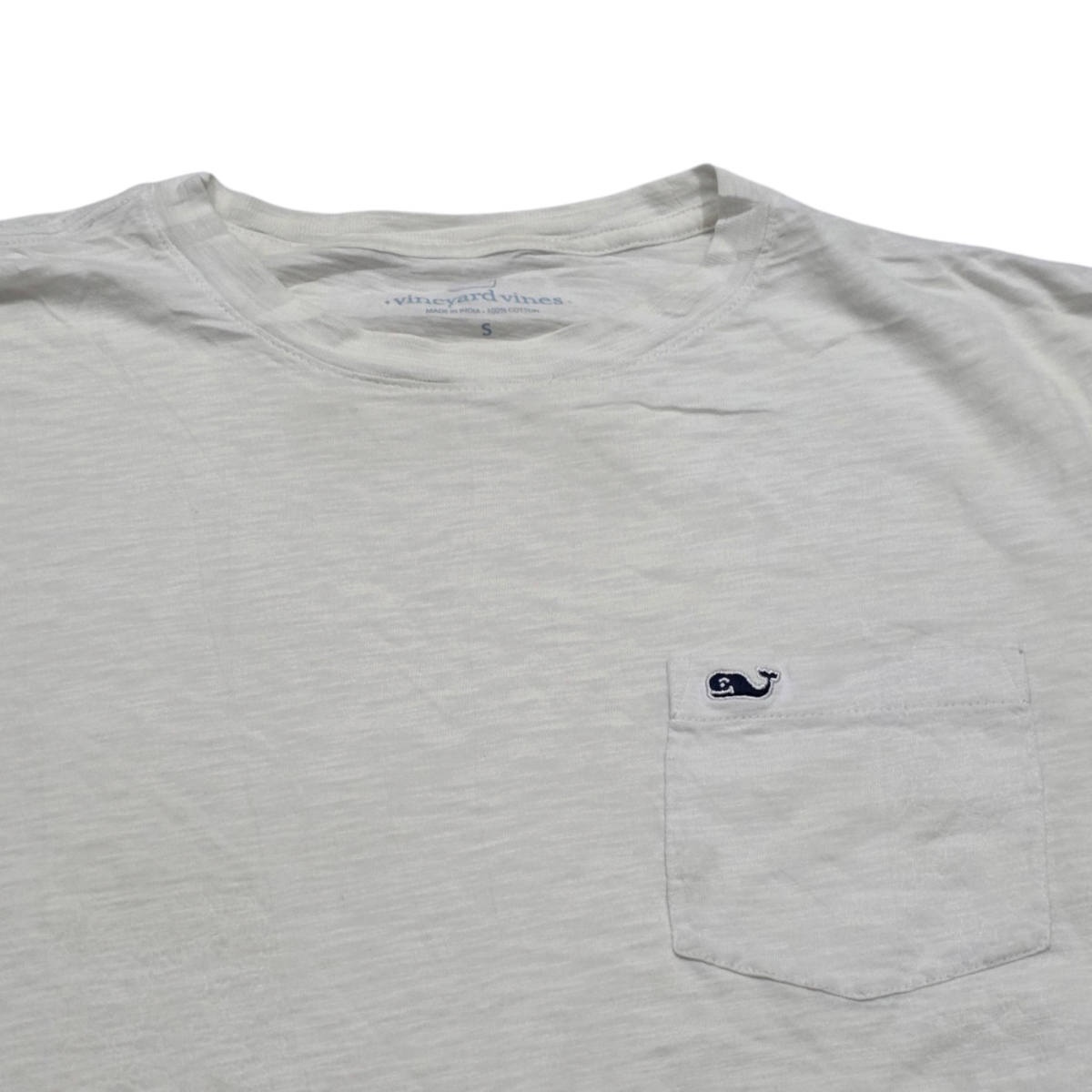 Playera Vineyard Vines Chico S Blanca (Usado)